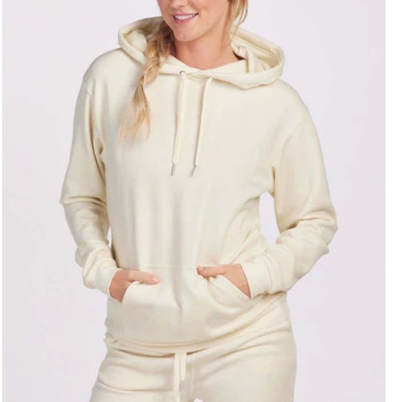 Woolx Tops - Woolx Women's Cream Hoodie merino Avery Hoodie cold weather